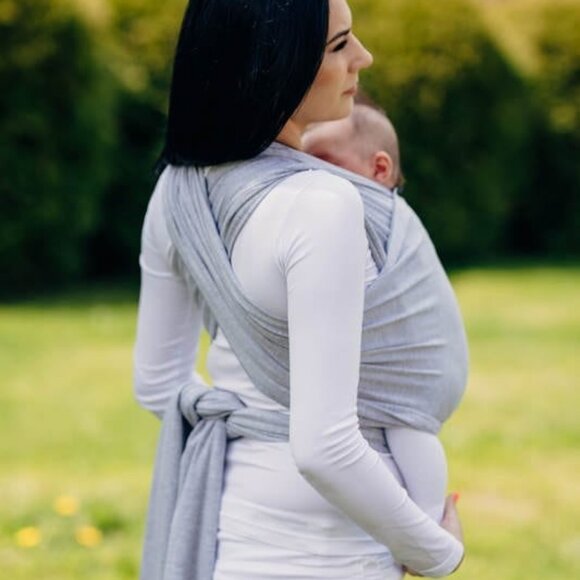 NWT LennyLamb Grey Stretchy Wrap - Picture 3 of 3